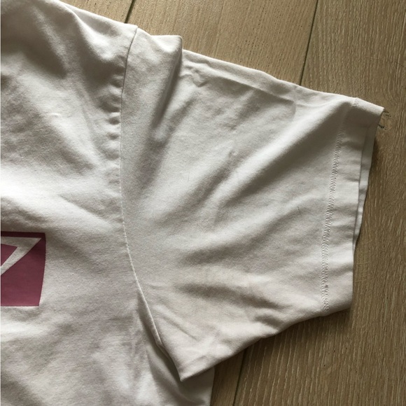 Gymshark White Logo T-Shirt - Picture 6 of 9